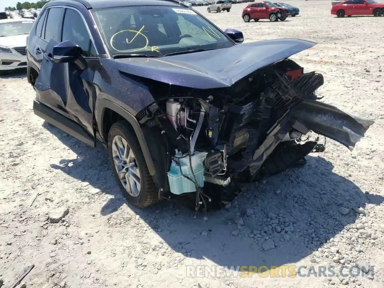 9 Photograph of a damaged car JTMC1RFV4ND092201 TOYOTA RAV4 2022