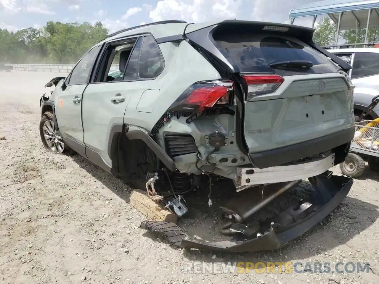 3 Photograph of a damaged car JTMC1RFV8ND085932 TOYOTA RAV4 2022