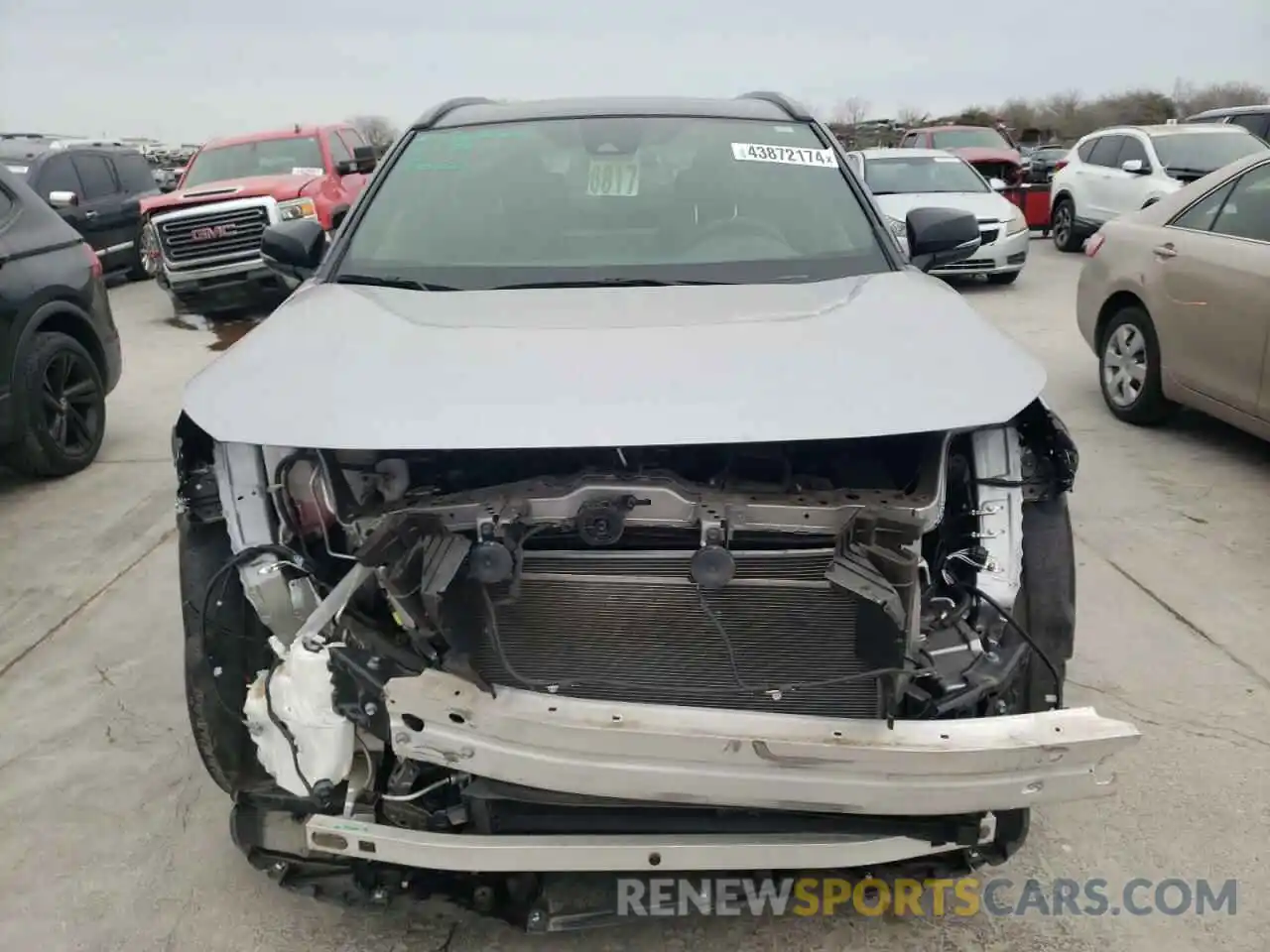 5 Photograph of a damaged car JTME6RFV0ND528701 TOYOTA RAV4 2022