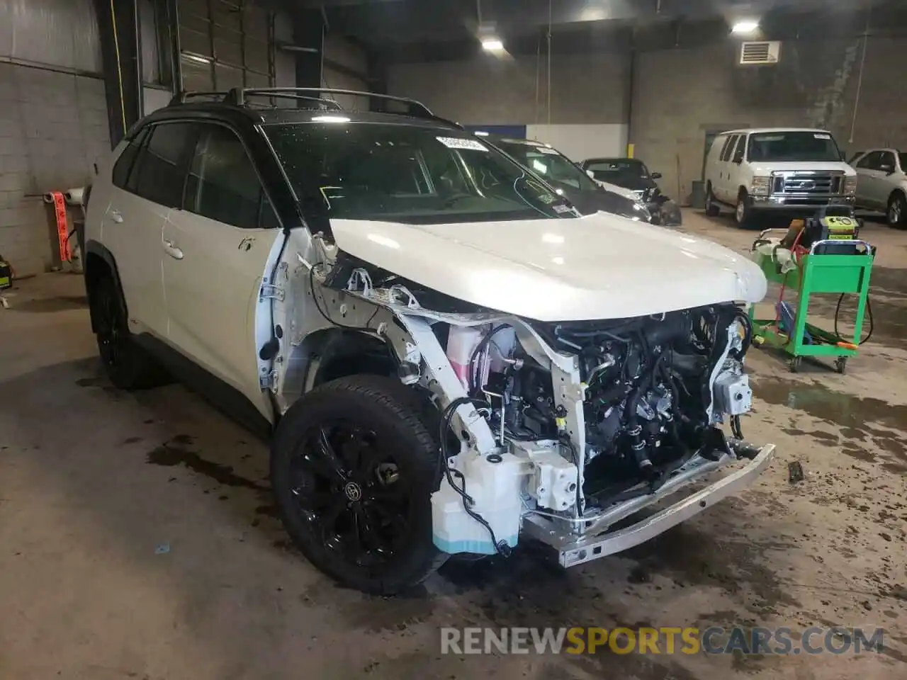 1 Photograph of a damaged car JTME6RFV4ND522674 TOYOTA RAV4 2022