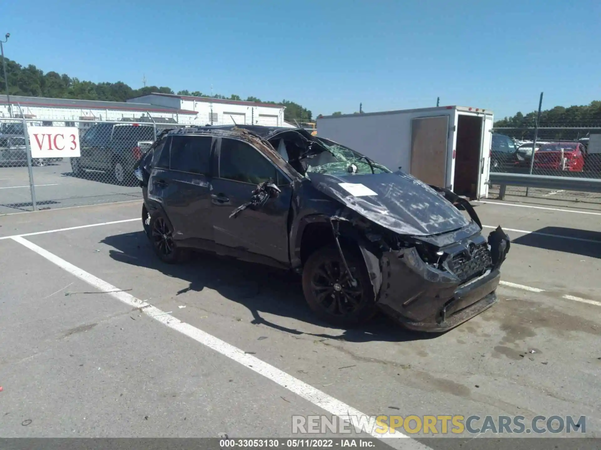 1 Photograph of a damaged car JTME6RFV6ND518495 TOYOTA RAV4 2022