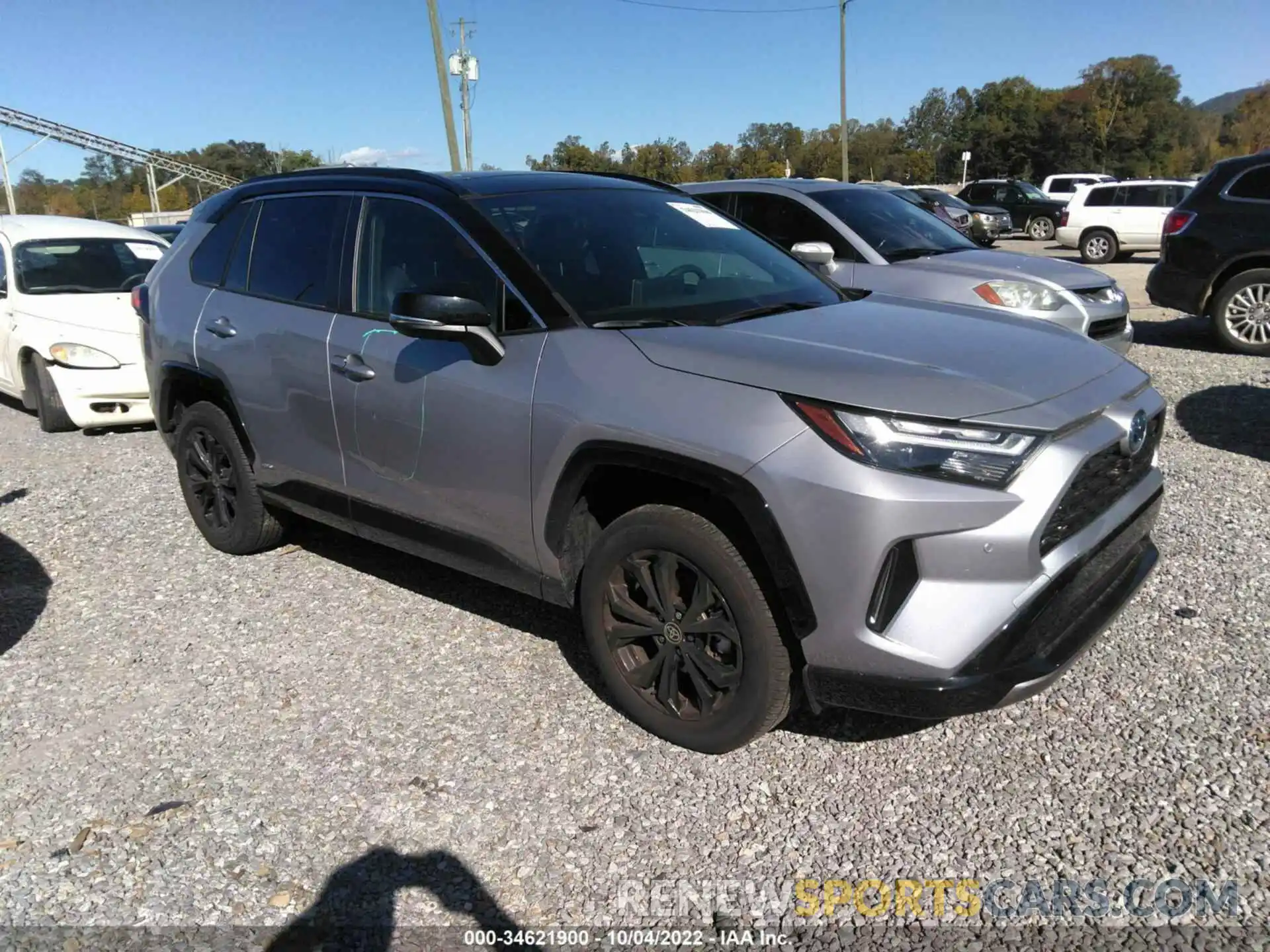 1 Photograph of a damaged car JTME6RFV7ND524368 TOYOTA RAV4 2022