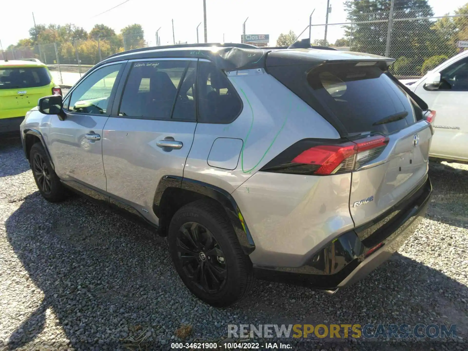 3 Photograph of a damaged car JTME6RFV7ND524368 TOYOTA RAV4 2022