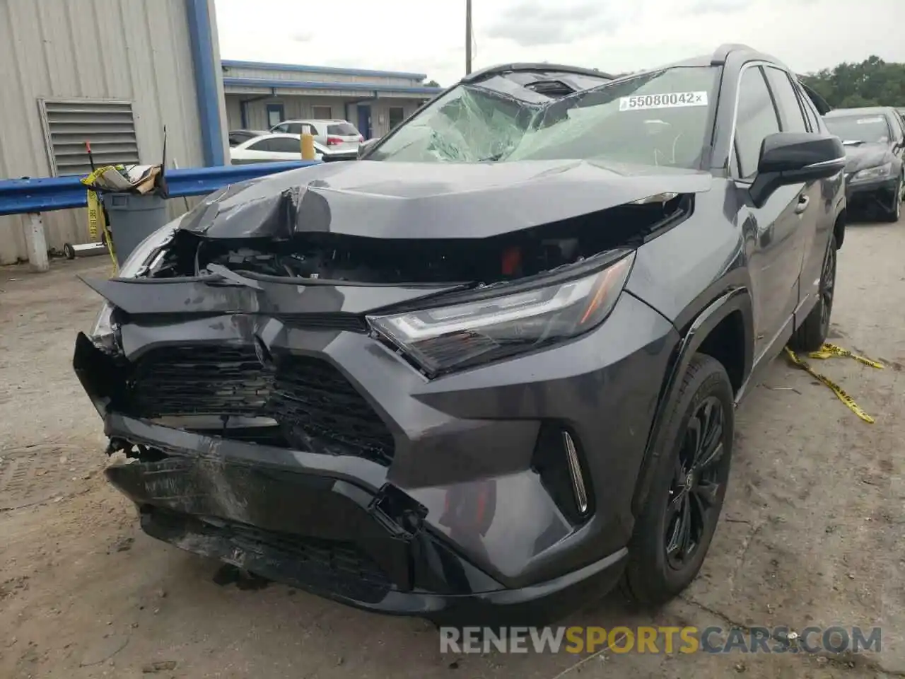 2 Photograph of a damaged car JTME6RFV7ND528064 TOYOTA RAV4 2022