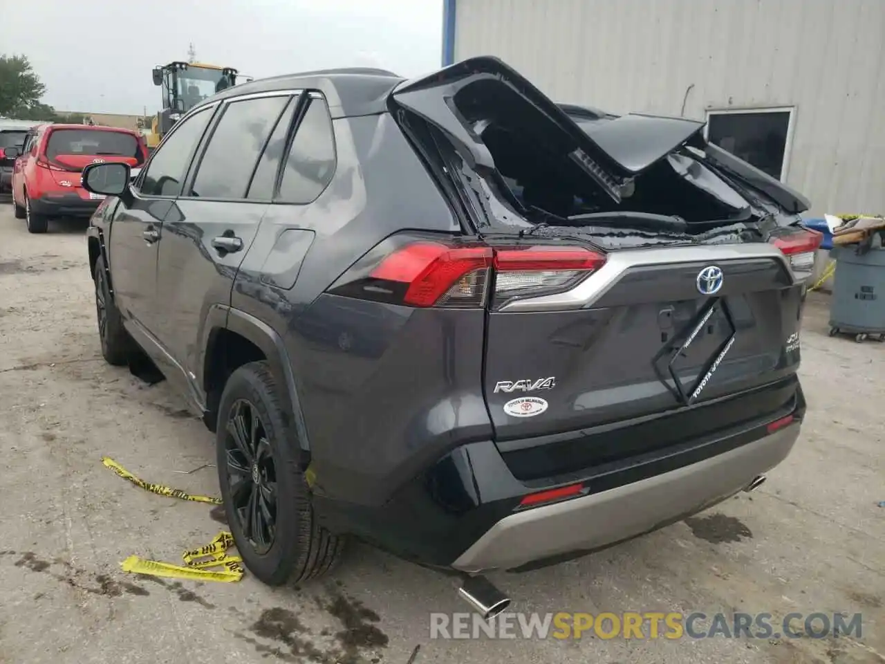 3 Photograph of a damaged car JTME6RFV7ND528064 TOYOTA RAV4 2022