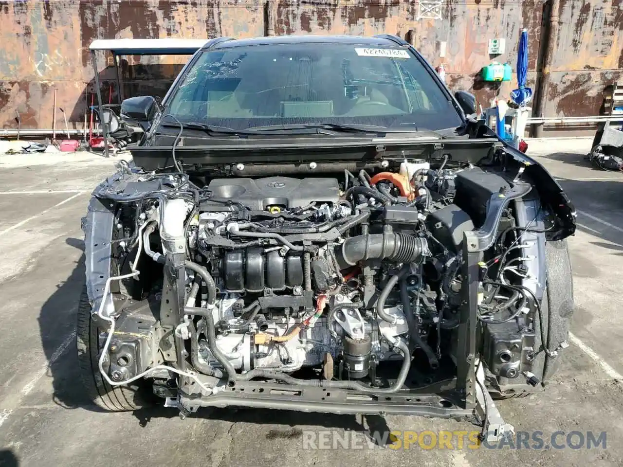 5 Photograph of a damaged car JTME6RFV8ND525187 TOYOTA RAV4 2022