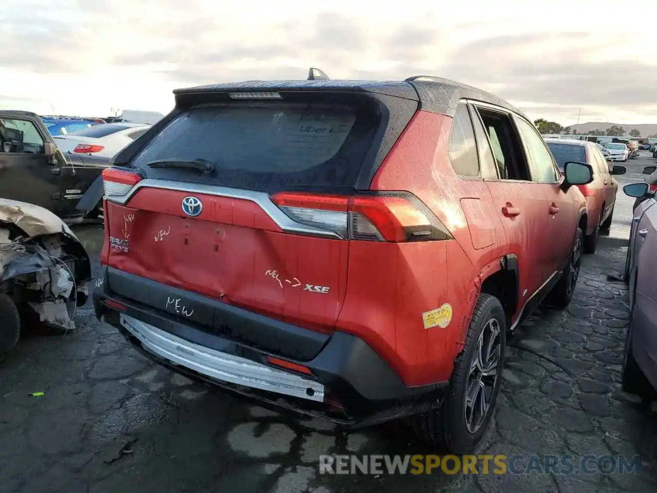 3 Photograph of a damaged car JTMEB3FV0ND096667 TOYOTA RAV4 2022