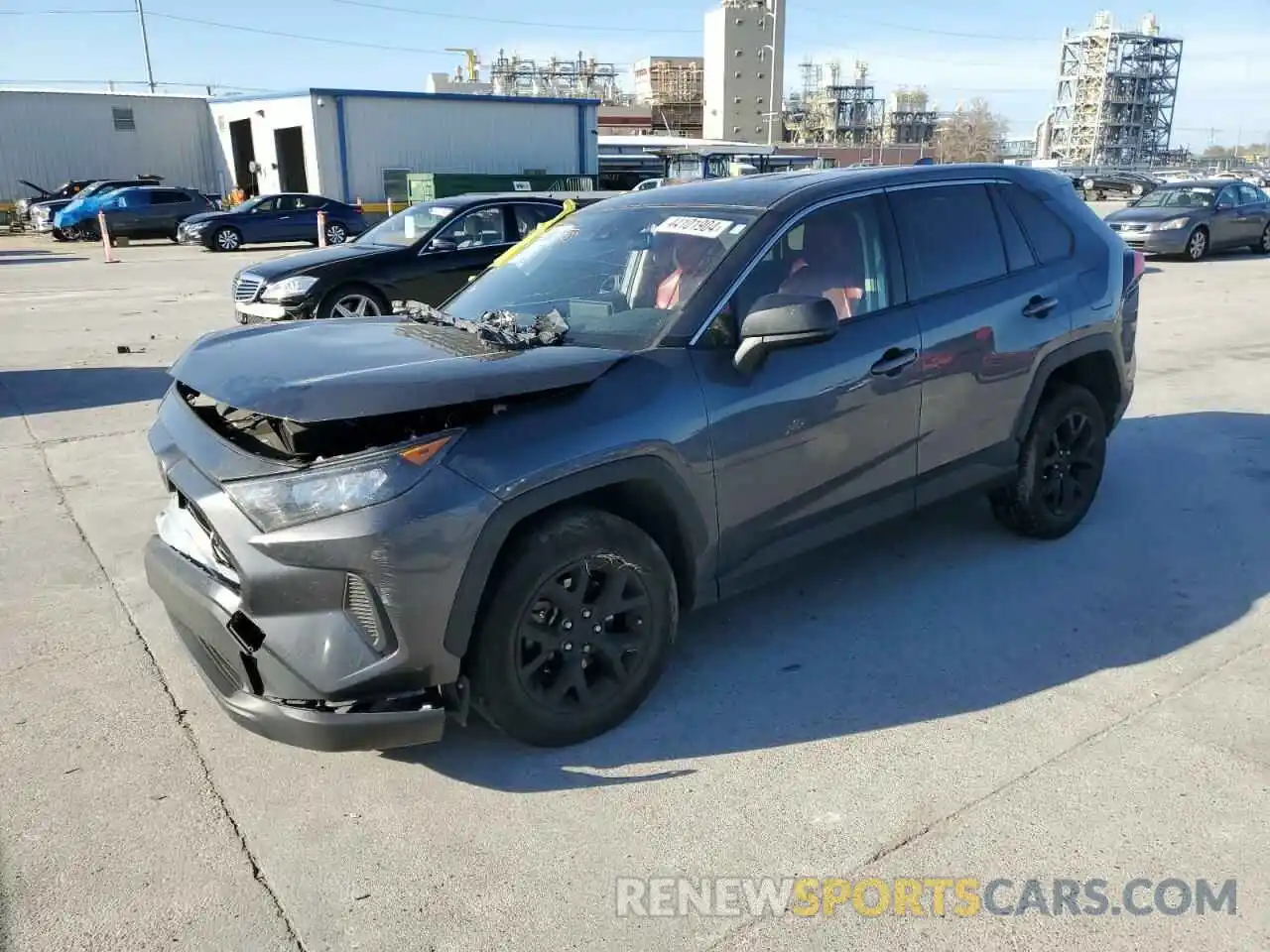 1 Фотография поврежденного автомобиля JTMH1RFV2ND091554 TOYOTA RAV4 2022