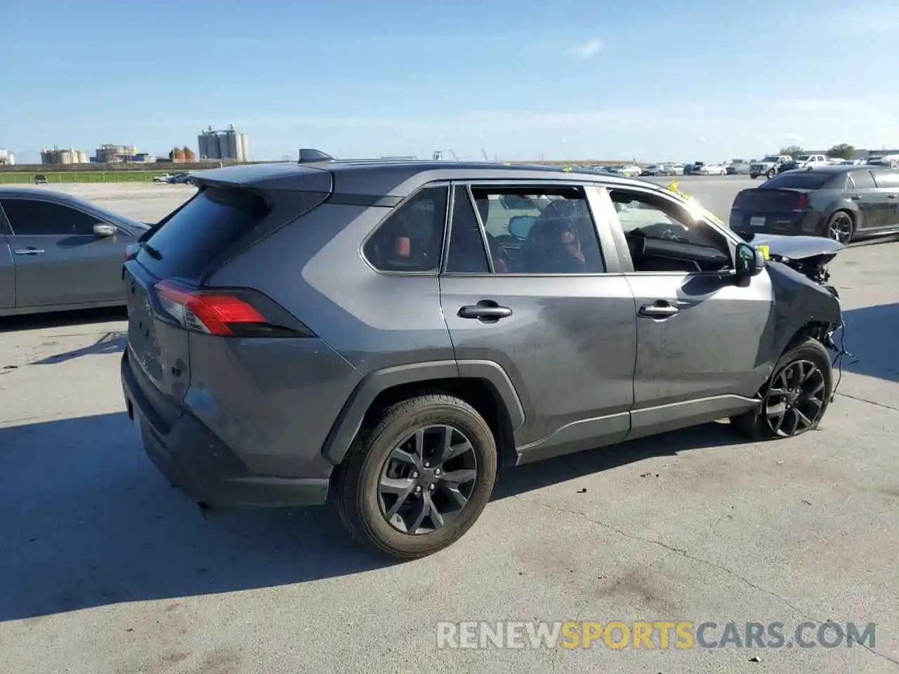 3 Photograph of a damaged car JTMH1RFV2ND091554 TOYOTA RAV4 2022