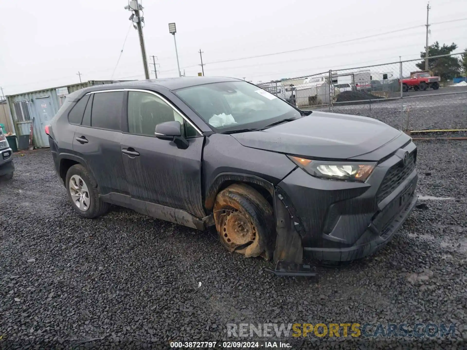 1 Photograph of a damaged car JTMK1RFV0ND090666 TOYOTA RAV4 2022