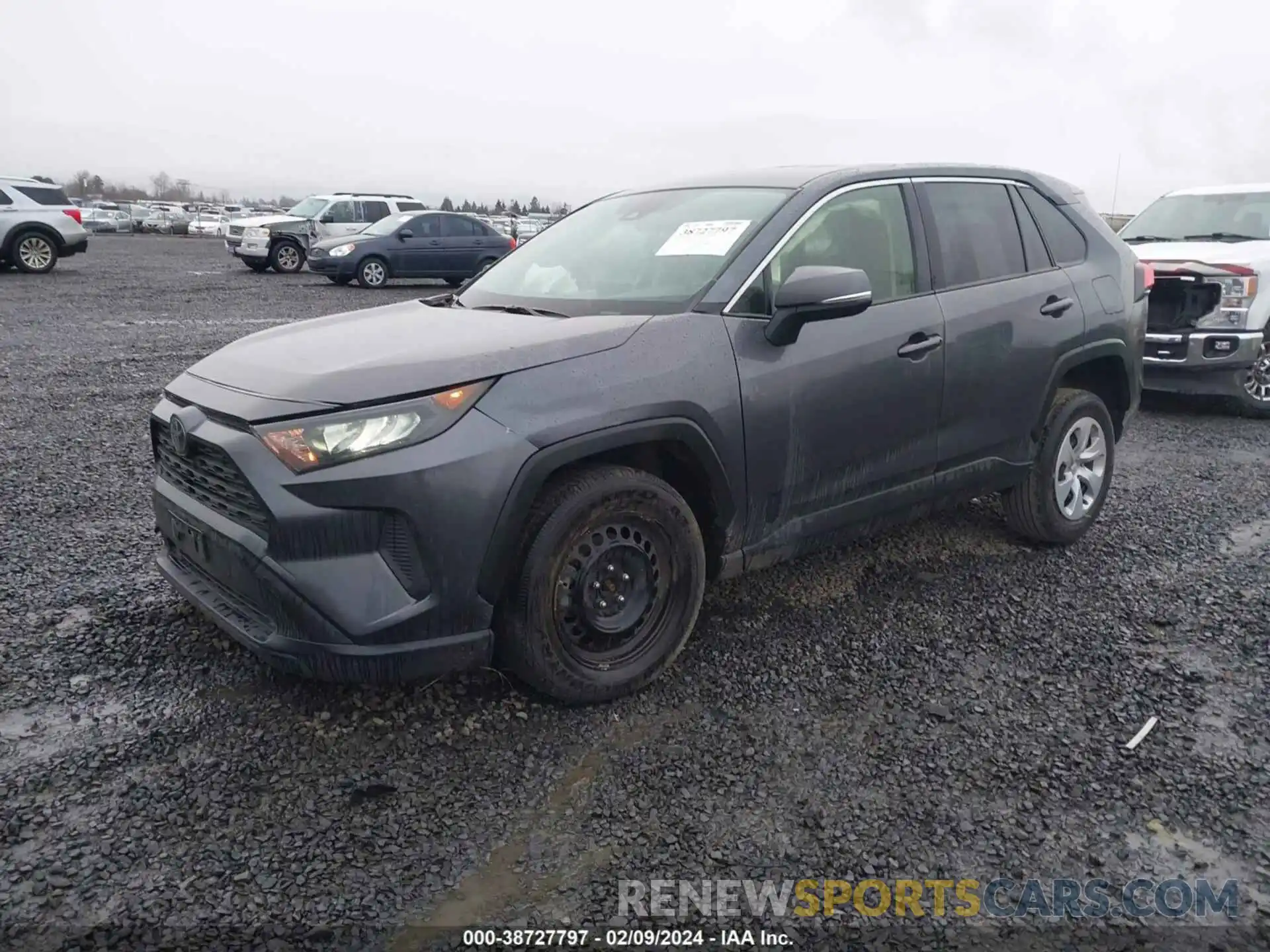 2 Photograph of a damaged car JTMK1RFV0ND090666 TOYOTA RAV4 2022