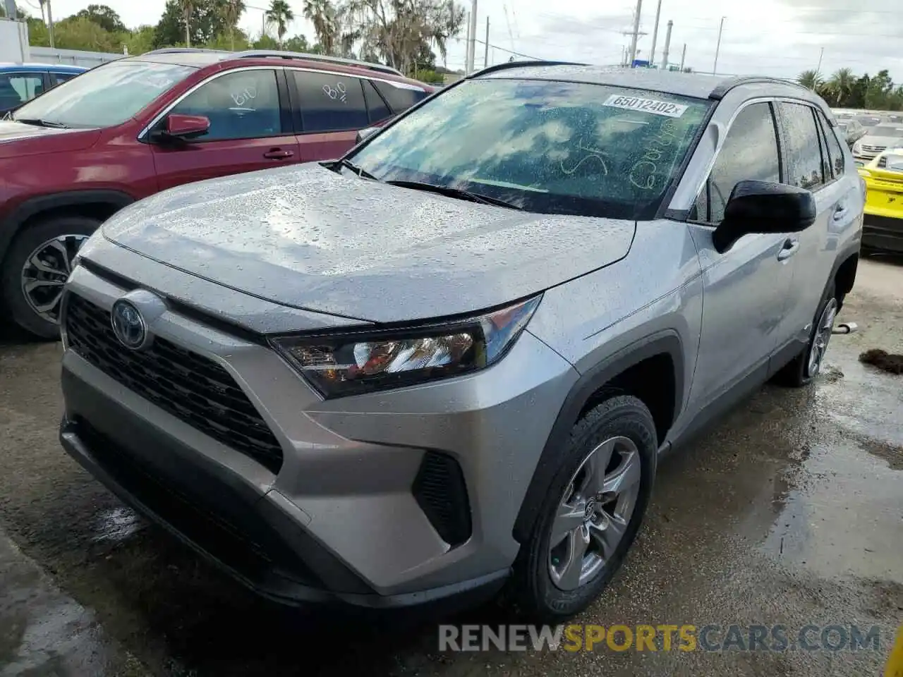 2 Photograph of a damaged car JTMLWRFV4ND160403 TOYOTA RAV4 2022