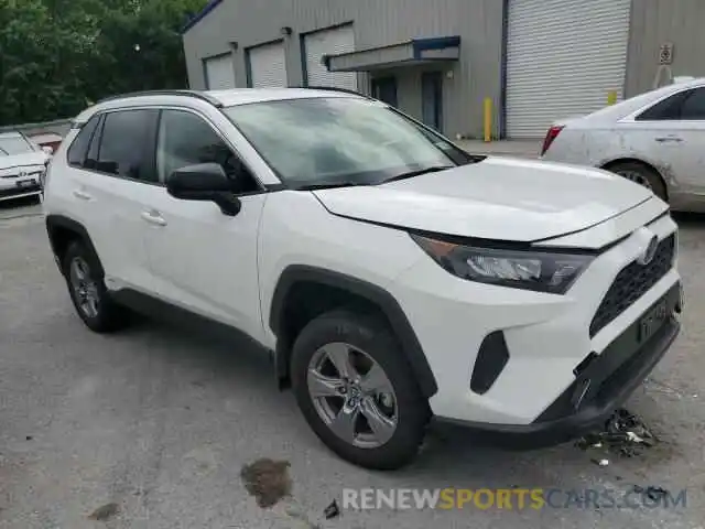 1 Photograph of a damaged car JTMLWRFV9ND144181 TOYOTA RAV4 2022