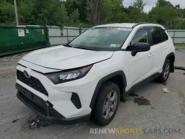 2 Photograph of a damaged car JTMLWRFV9ND144181 TOYOTA RAV4 2022