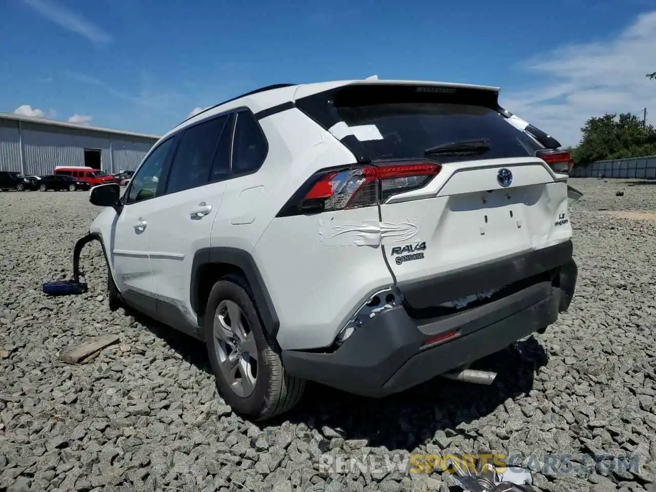 3 Фотография поврежденного автомобиля JTMMWRFV0ND562309 TOYOTA RAV4 2022