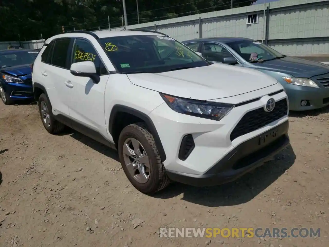 1 Фотография поврежденного автомобиля JTMMWRFVXND143786 TOYOTA RAV4 2022