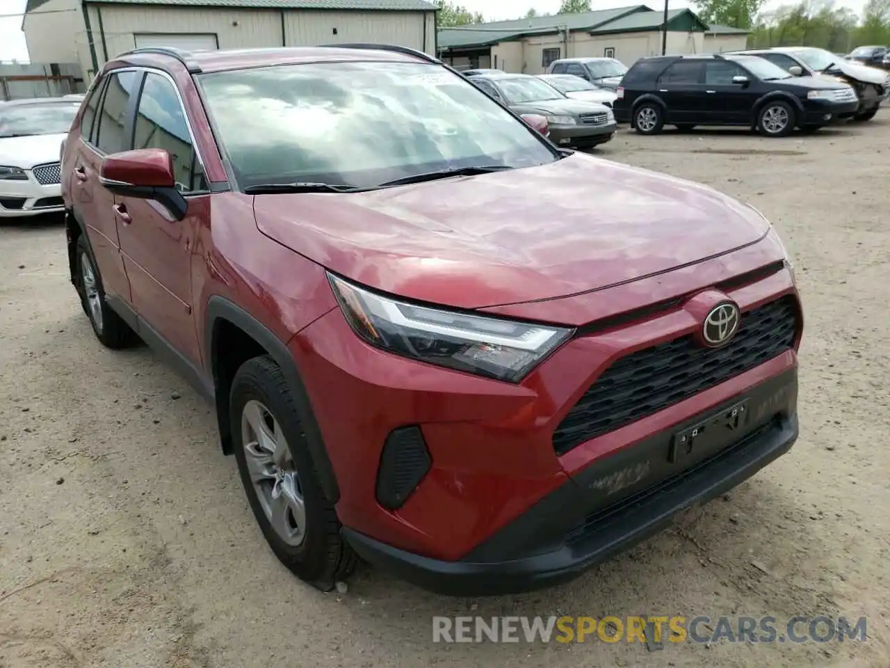 1 Photograph of a damaged car JTMP1RFV5ND086778 TOYOTA RAV4 2022