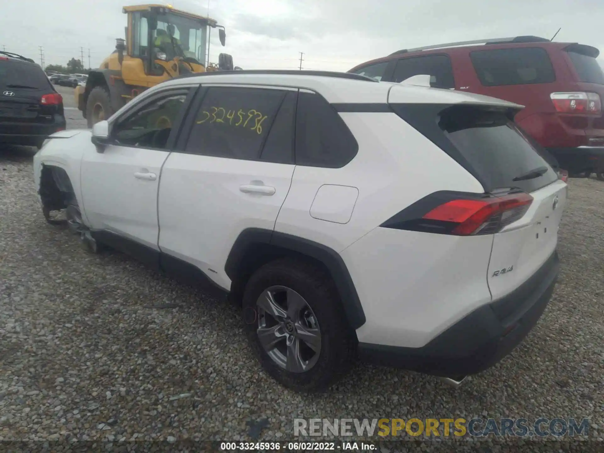 3 Фотография поврежденного автомобиля JTMRWRFV2ND562785 TOYOTA RAV4 2022