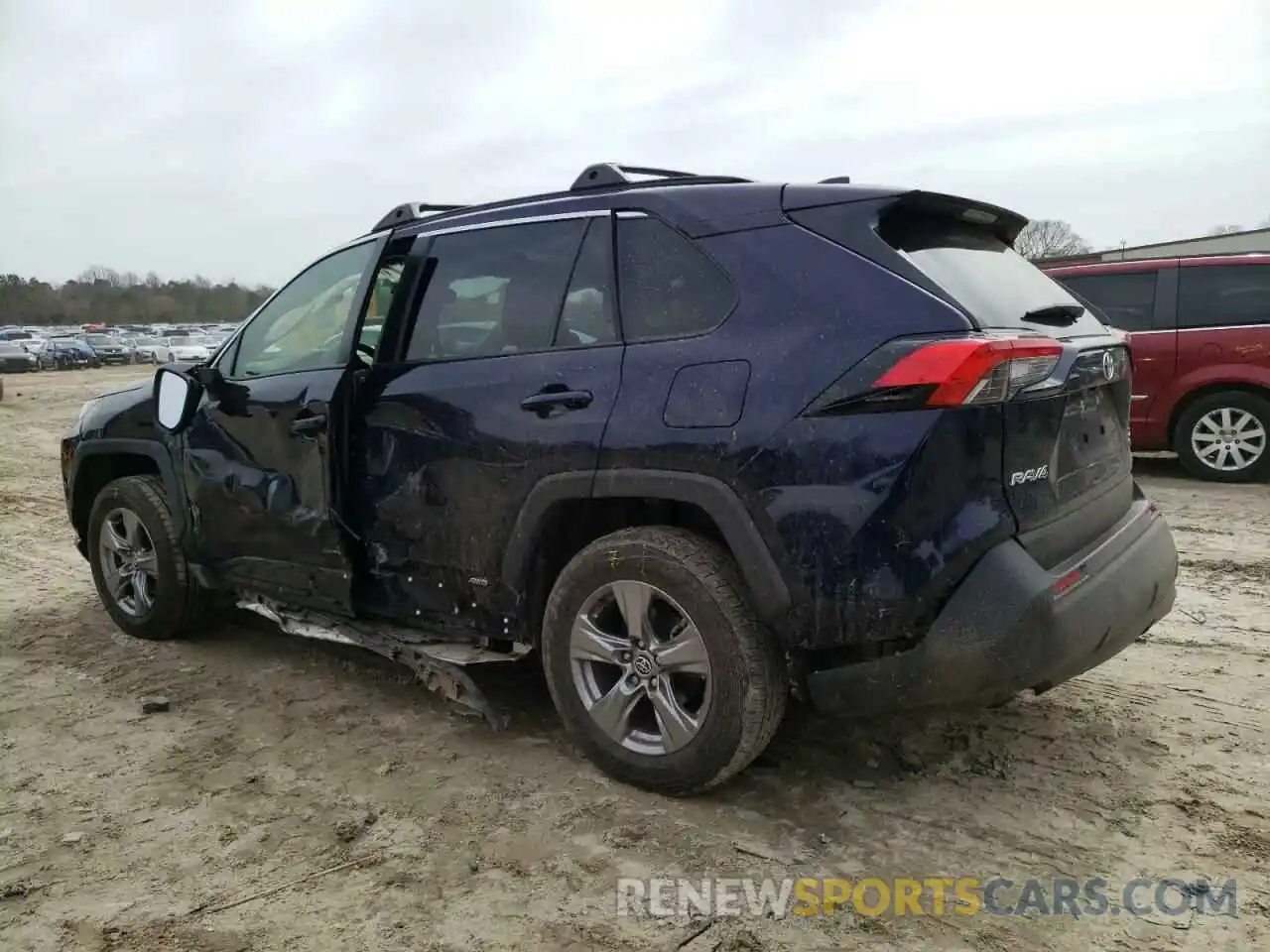 2 Photograph of a damaged car JTMRWRFV4ND156362 TOYOTA RAV4 2022