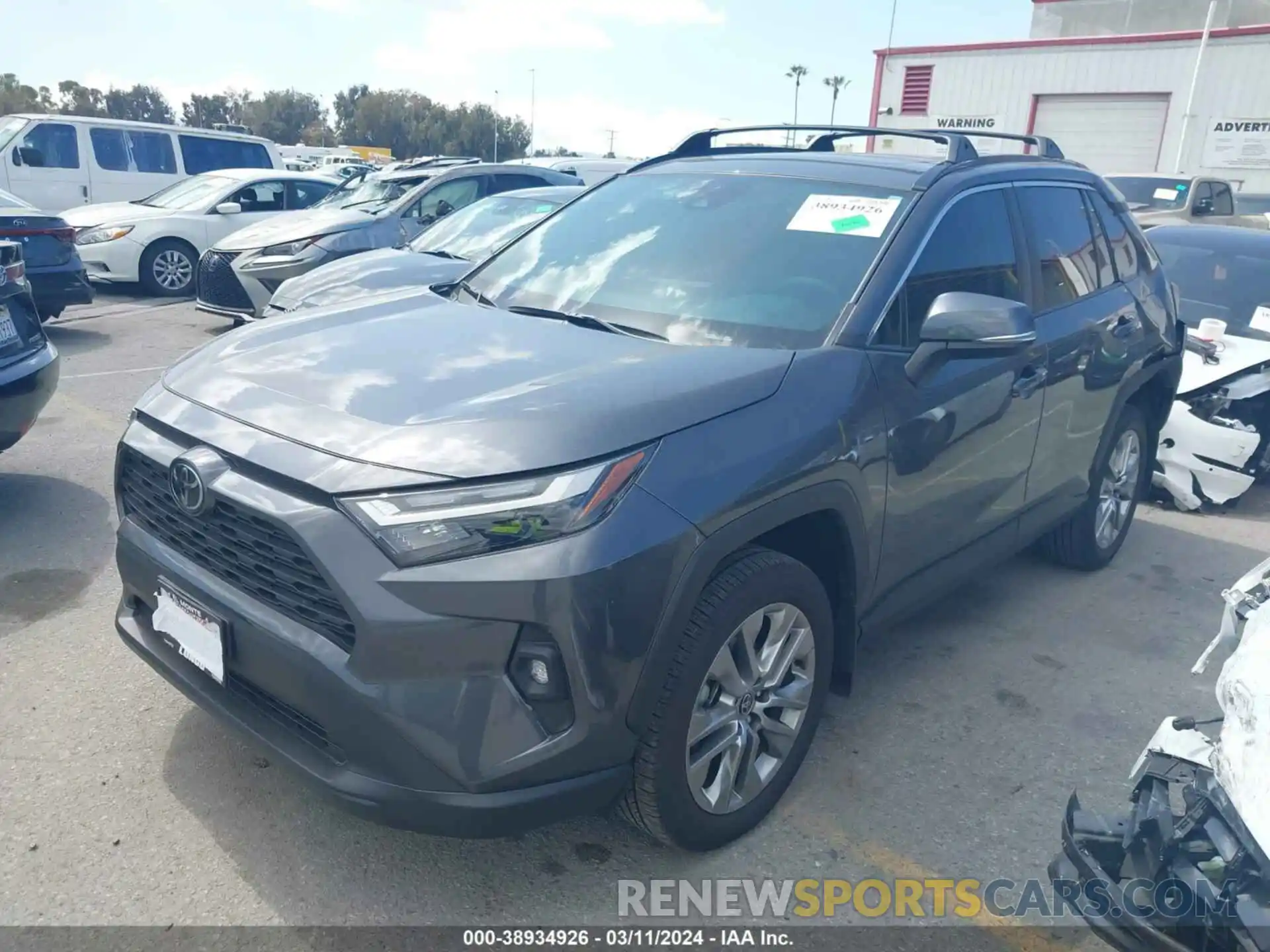 2 Photograph of a damaged car 2T3C1RFV0PC233630 TOYOTA RAV4 2023