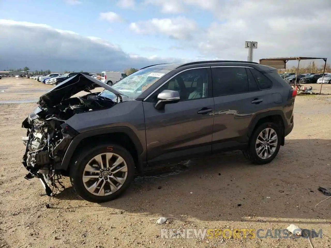 1 Photograph of a damaged car 2T3C1RFV7PC217408 TOYOTA RAV4 2023