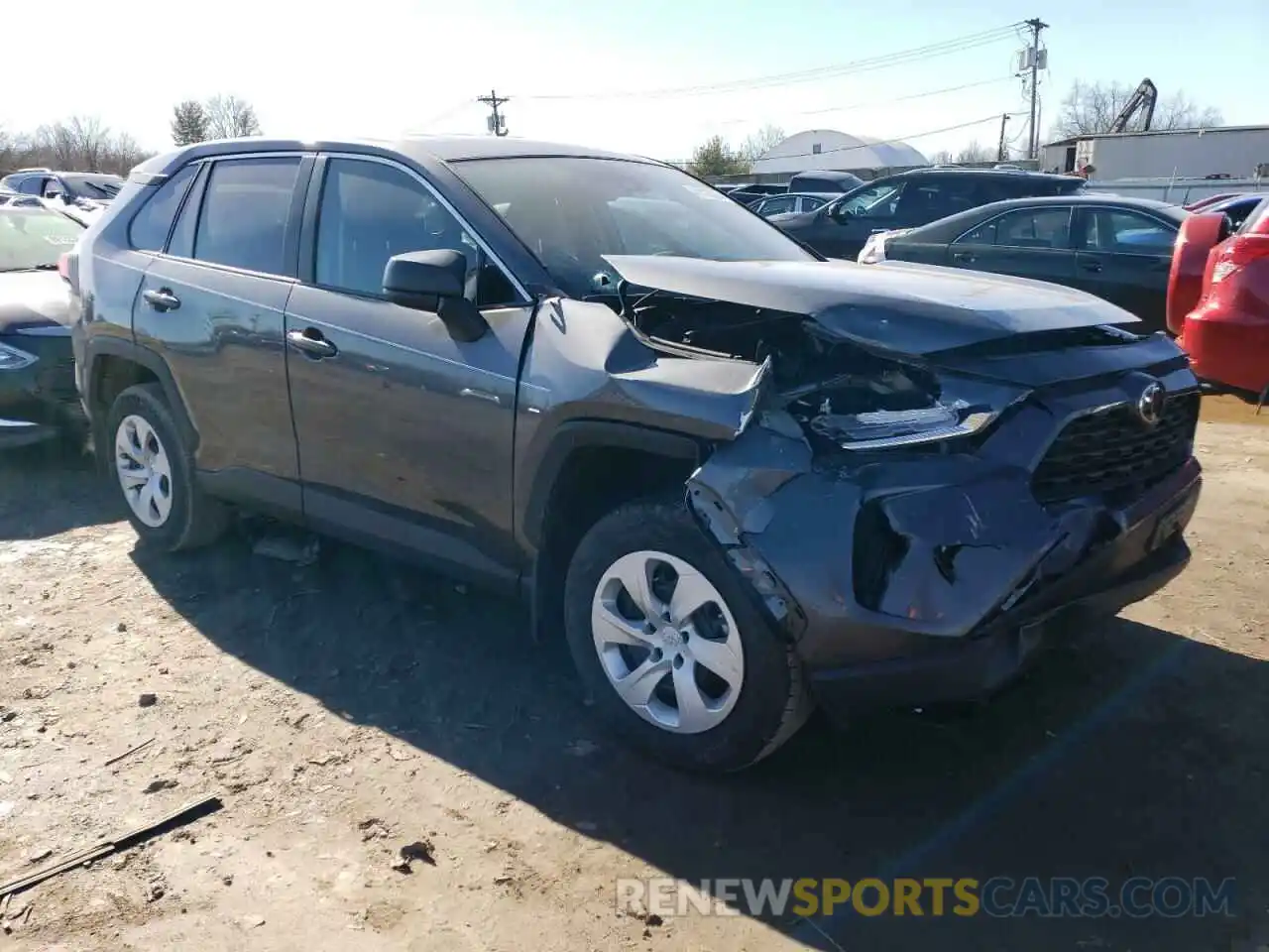 4 Photograph of a damaged car 2T3F1RFV0PC365784 TOYOTA RAV4 2023