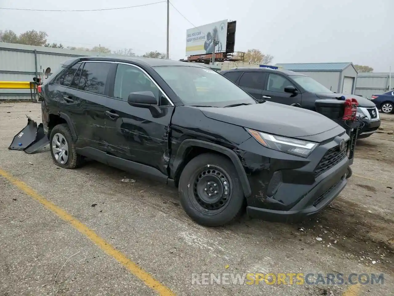 4 Photograph of a damaged car 2T3F1RFV5PC376487 TOYOTA RAV4 2023