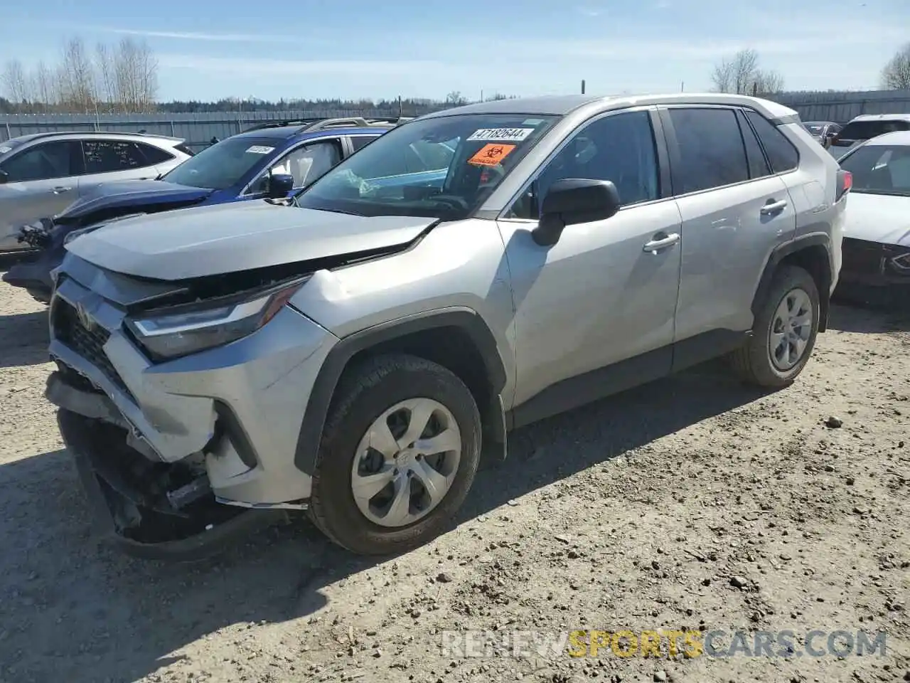 1 Photograph of a damaged car 2T3F1RFV7PW348107 TOYOTA RAV4 2023