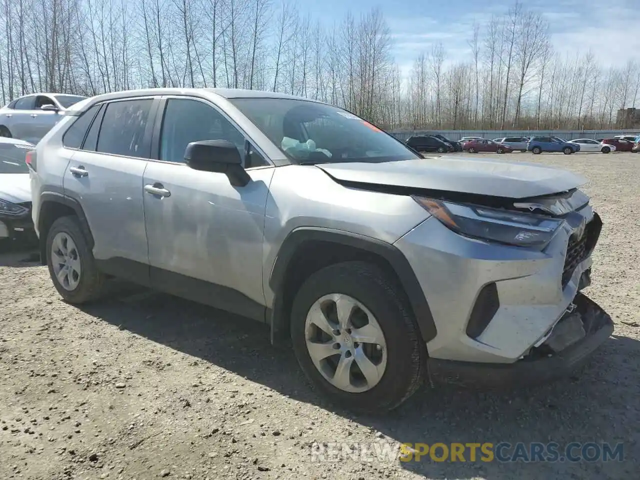 4 Photograph of a damaged car 2T3F1RFV7PW348107 TOYOTA RAV4 2023