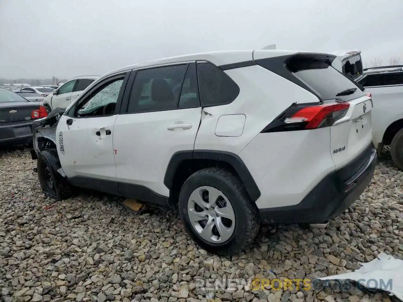 2 Photograph of a damaged car 2T3F1RFV8PW379589 TOYOTA RAV4 2023