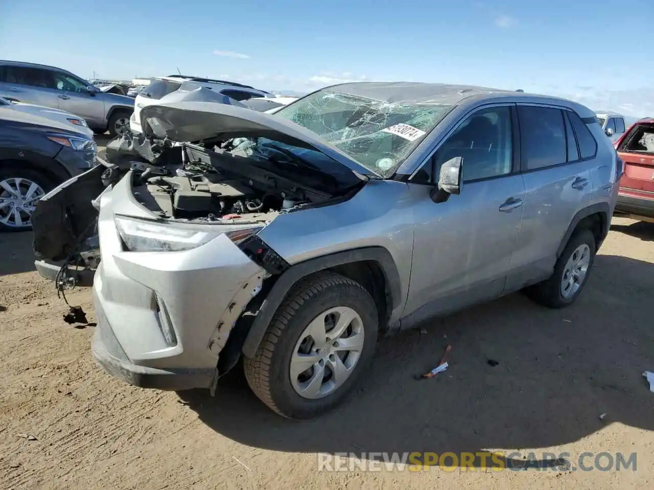 1 Photograph of a damaged car 2T3F1RFV9PW380198 TOYOTA RAV4 2023