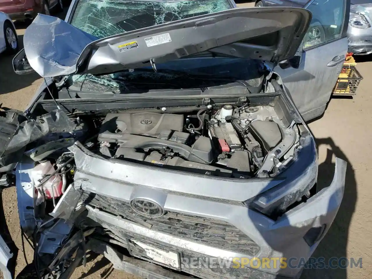 12 Photograph of a damaged car 2T3F1RFV9PW380198 TOYOTA RAV4 2023