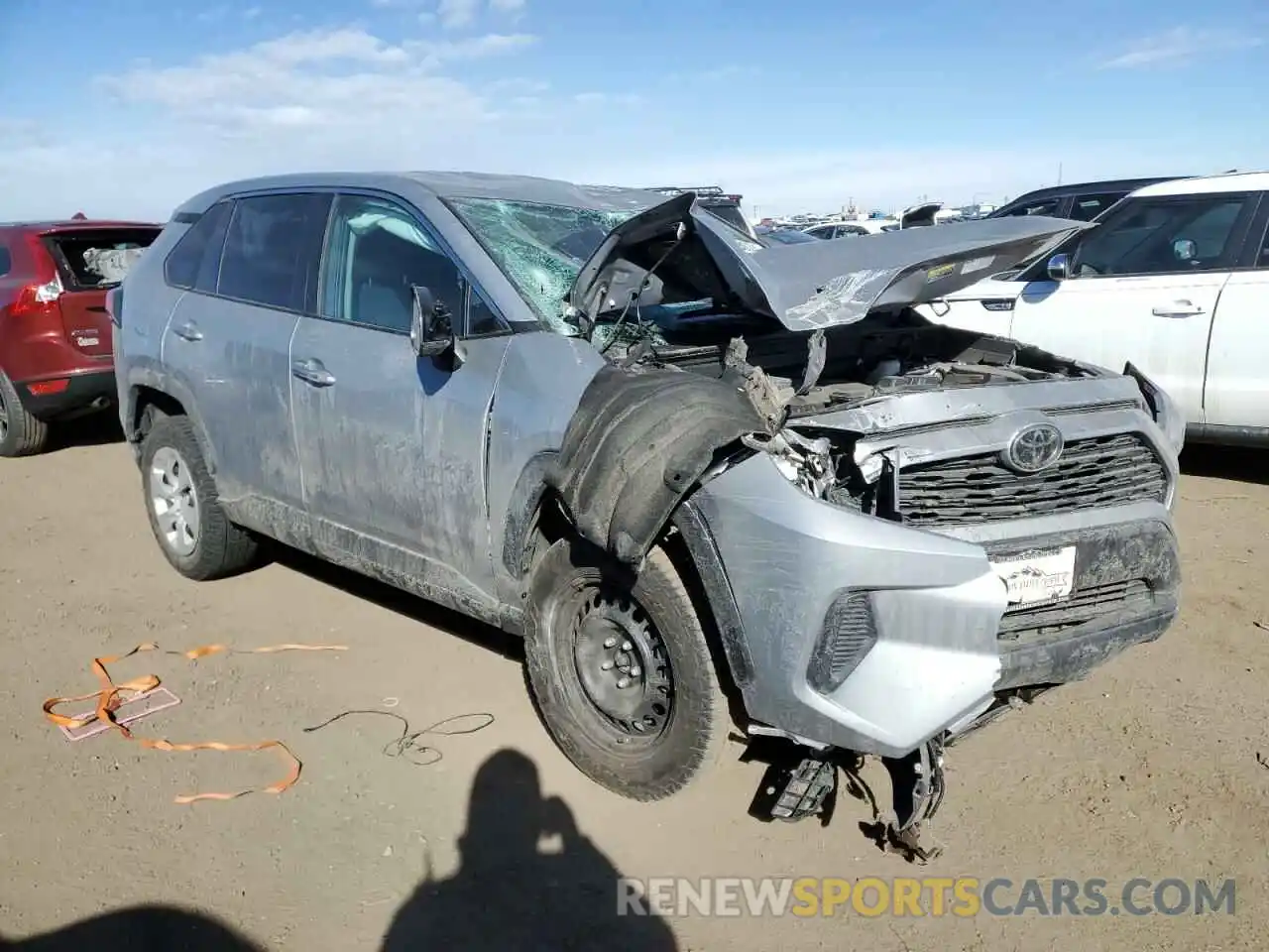 4 Photograph of a damaged car 2T3F1RFV9PW380198 TOYOTA RAV4 2023