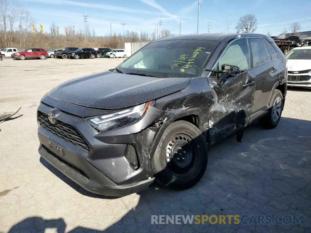 1 Photograph of a damaged car 2T3F1RFVXPC340326 TOYOTA RAV4 2023