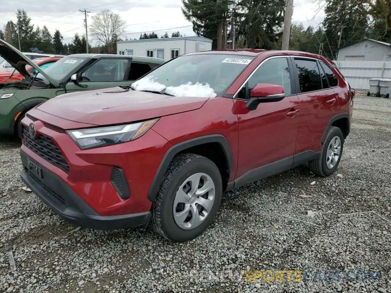 1 Photograph of a damaged car 2T3G1RFV0PW352746 TOYOTA RAV4 2023