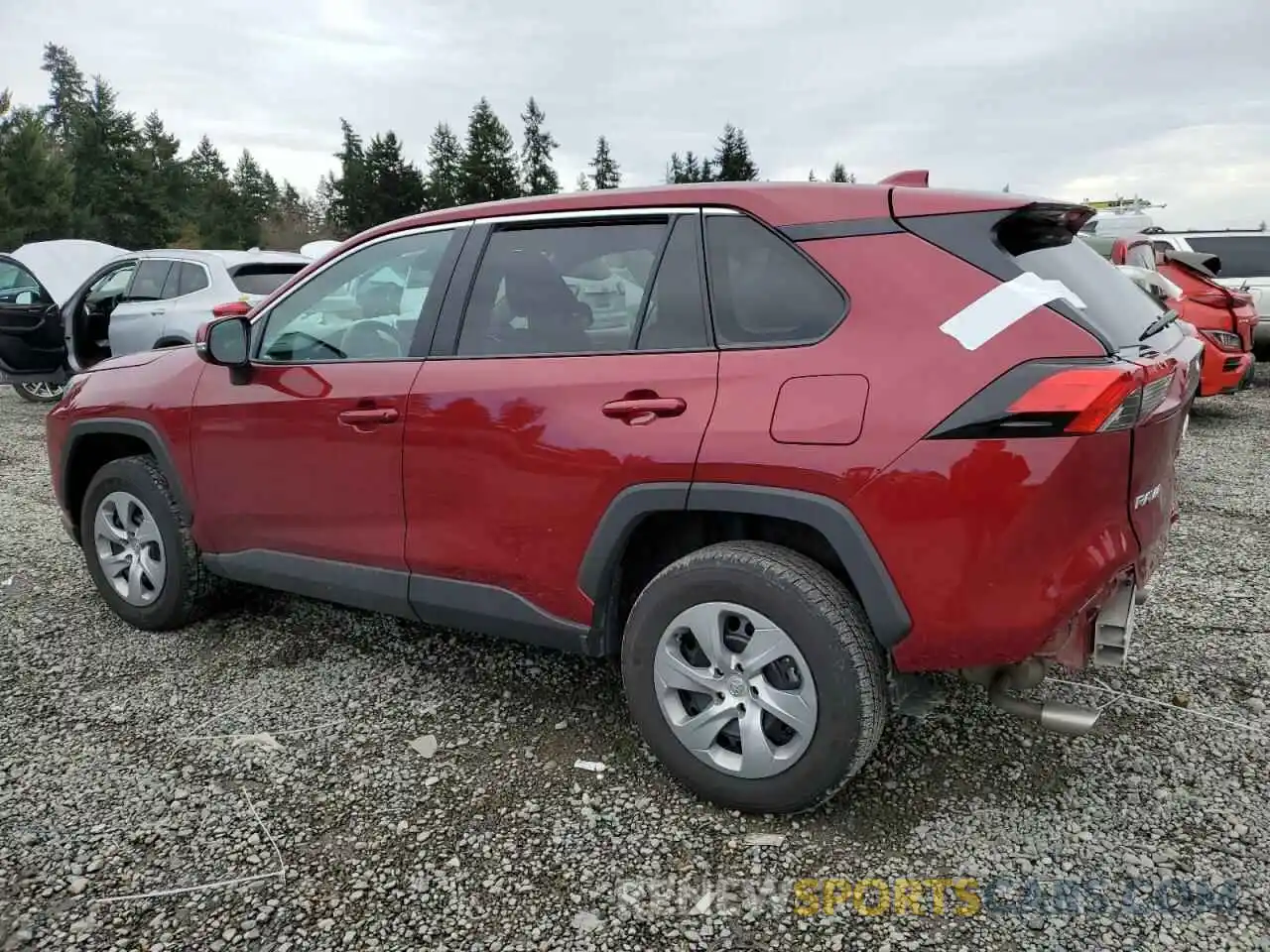 2 Photograph of a damaged car 2T3G1RFV0PW352746 TOYOTA RAV4 2023