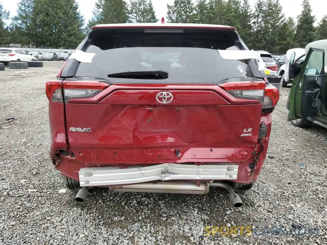 6 Фотография поврежденного автомобиля 2T3G1RFV0PW352746 TOYOTA RAV4 2023