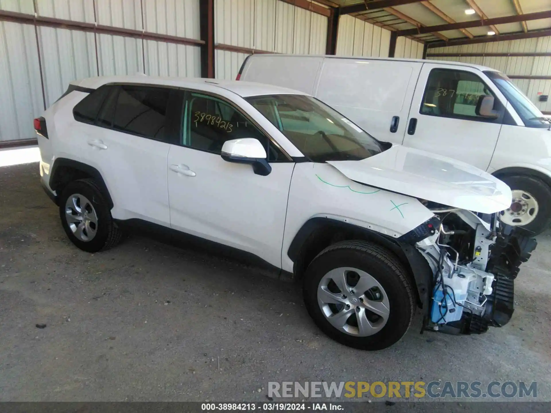 1 Photograph of a damaged car 2T3G1RFV5PW362396 TOYOTA RAV4 2023