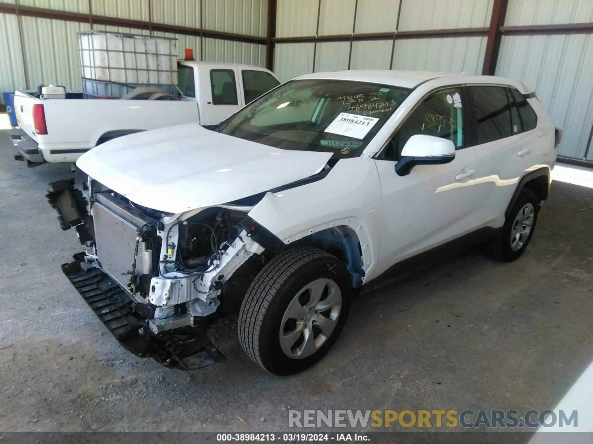 2 Photograph of a damaged car 2T3G1RFV5PW362396 TOYOTA RAV4 2023