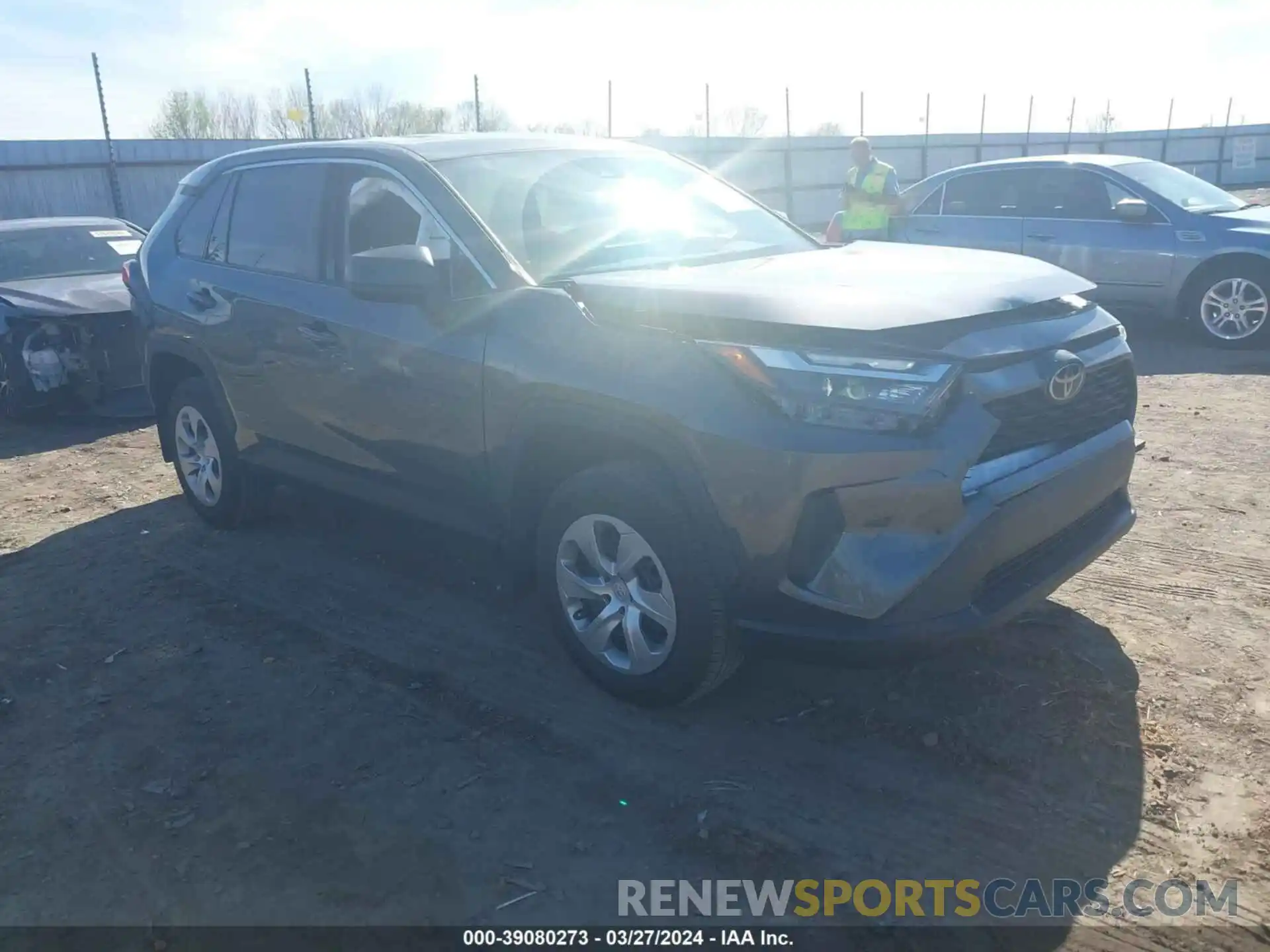 1 Photograph of a damaged car 2T3H1RFV1PC235442 TOYOTA RAV4 2023