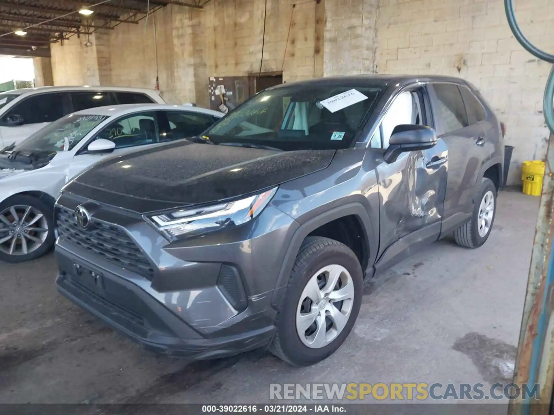 2 Photograph of a damaged car 2T3H1RFV2PC226877 TOYOTA RAV4 2023