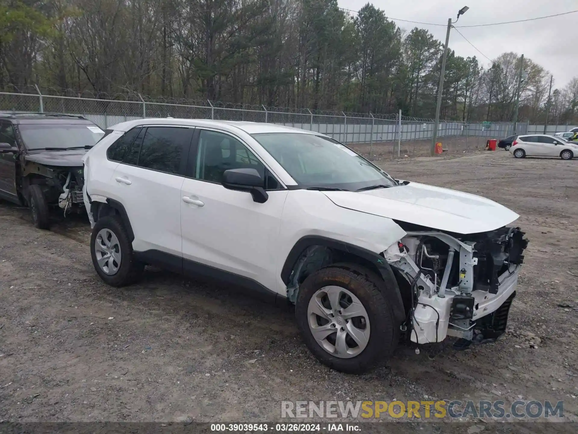 1 Photograph of a damaged car 2T3H1RFV3PC249973 TOYOTA RAV4 2023