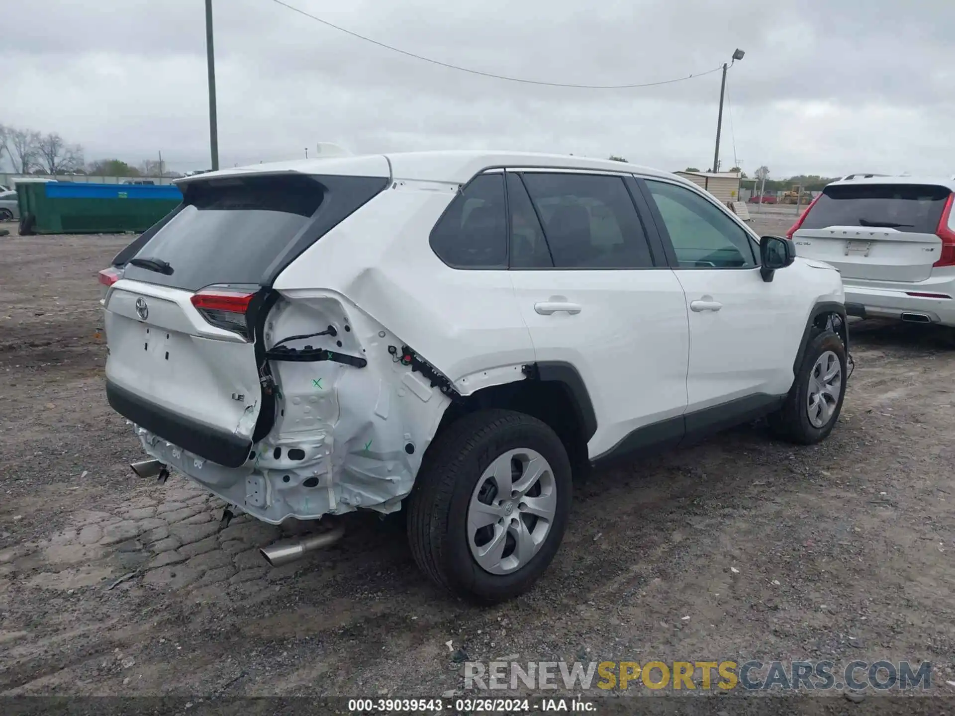 4 Photograph of a damaged car 2T3H1RFV3PC249973 TOYOTA RAV4 2023