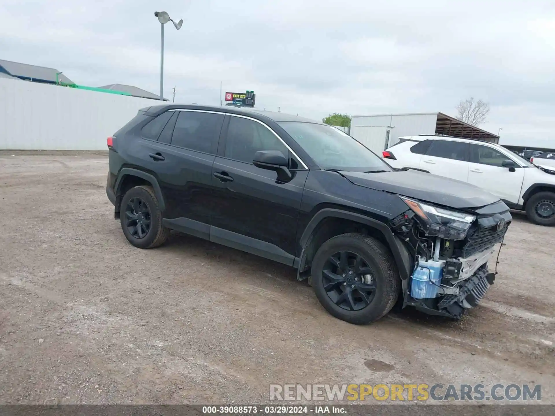 1 Photograph of a damaged car 2T3H1RFV4PC251747 TOYOTA RAV4 2023