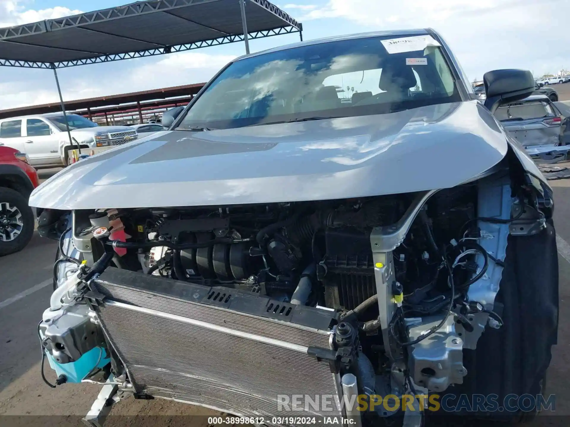 13 Фотография поврежденного автомобиля 2T3H1RFV9PW242038 TOYOTA RAV4 2023