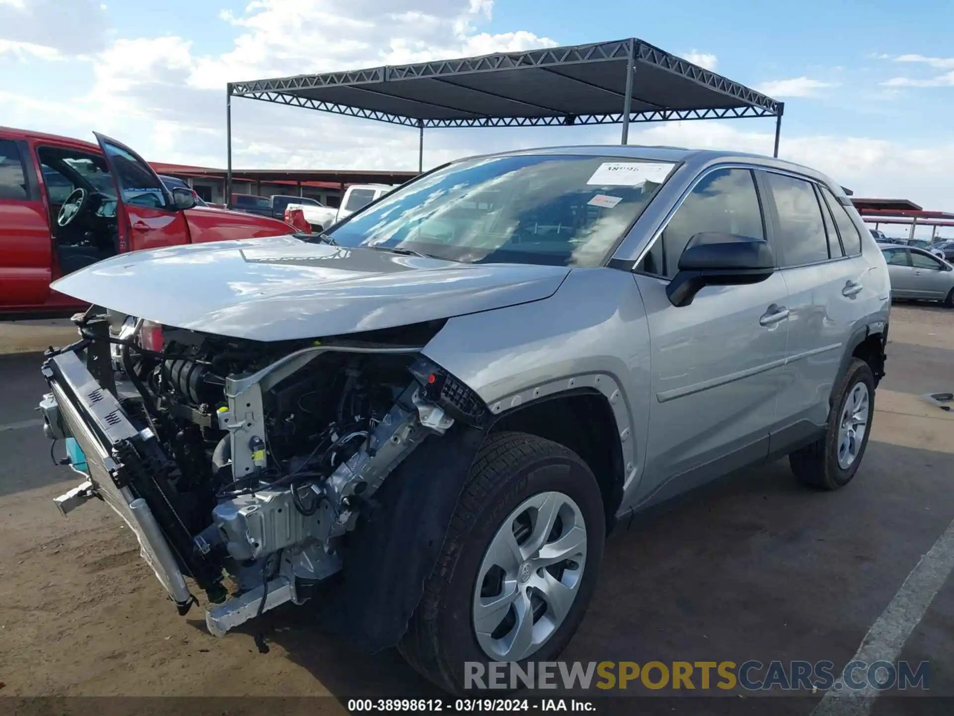 2 Фотография поврежденного автомобиля 2T3H1RFV9PW242038 TOYOTA RAV4 2023