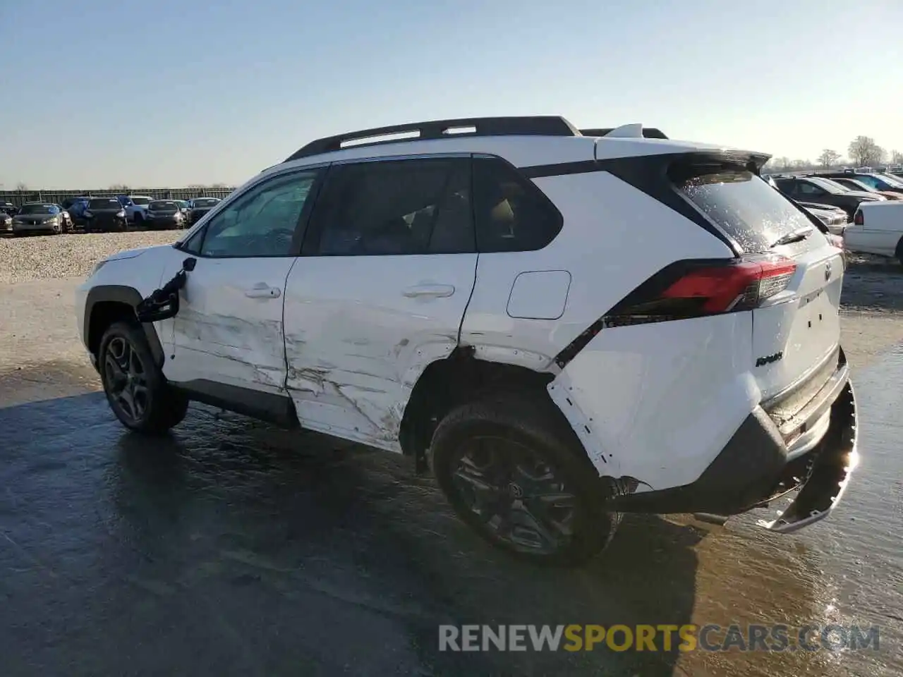 2 Photograph of a damaged car 2T3J1RFV5PW345166 TOYOTA RAV4 2023