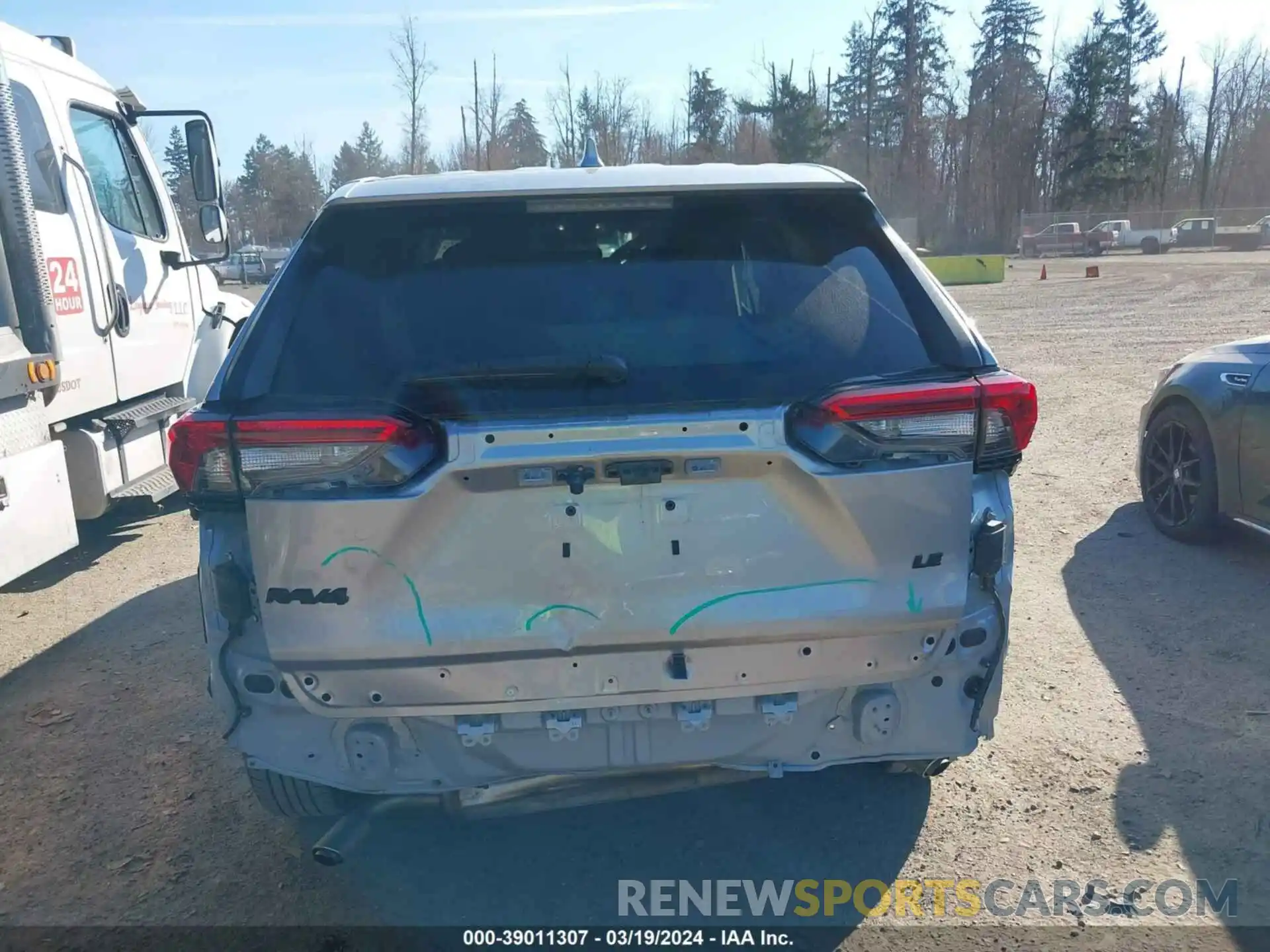 6 Photograph of a damaged car 2T3K1RFV0PC234868 TOYOTA RAV4 2023