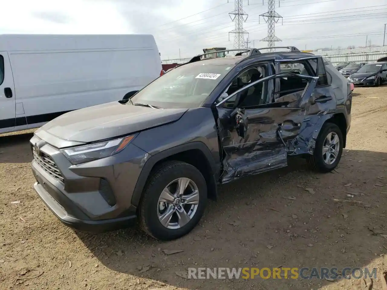 1 Photograph of a damaged car 2T3P1RFV0PW391692 TOYOTA RAV4 2023