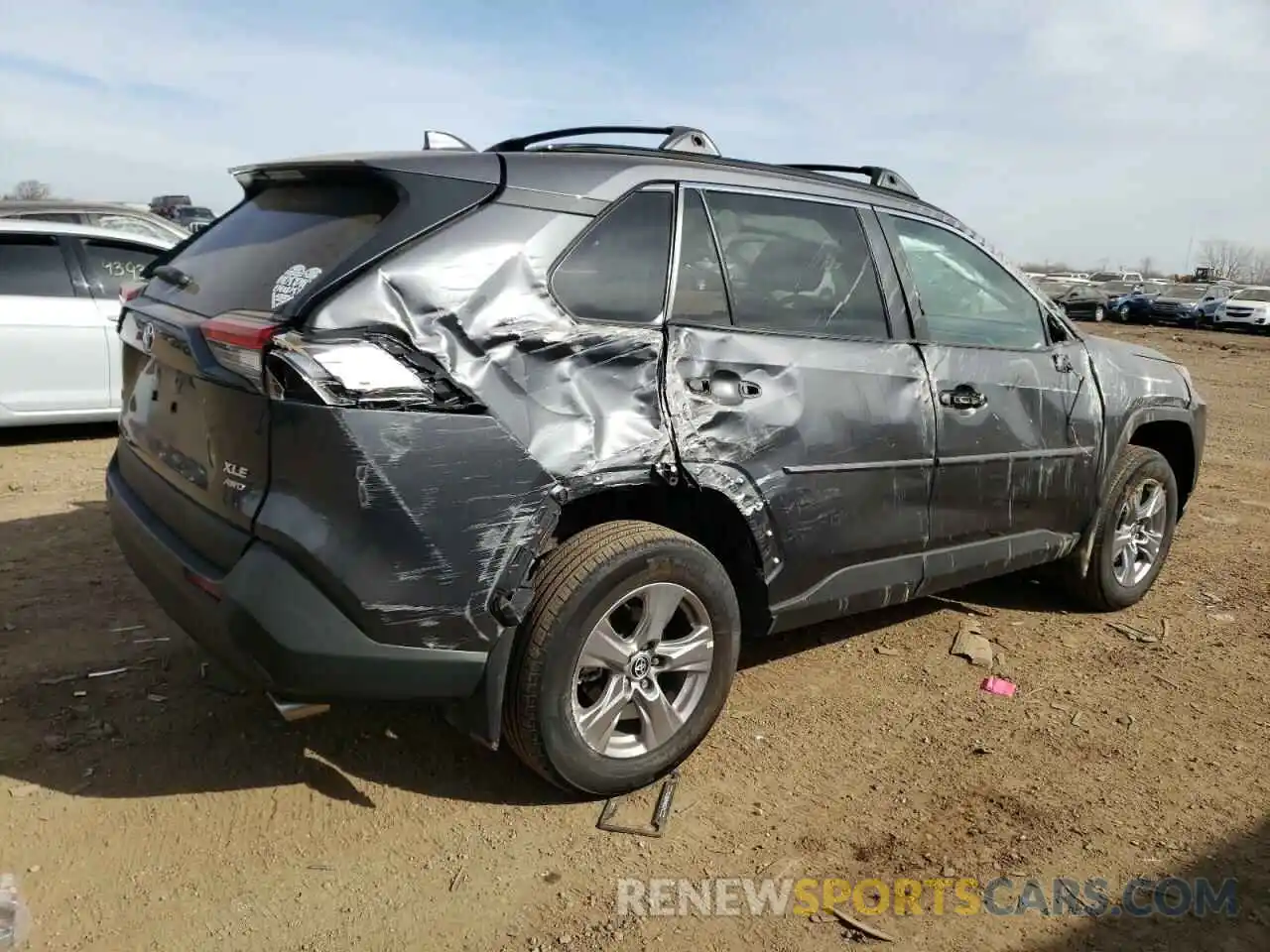 3 Photograph of a damaged car 2T3P1RFV0PW391692 TOYOTA RAV4 2023